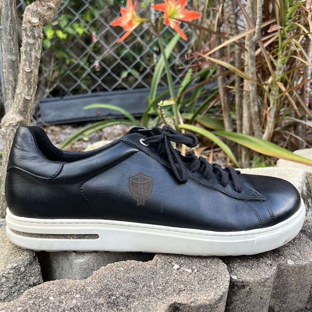 Birkenstock Bend Low Sneaker Shoe Comfort Leather EU 45 Presidents Cup Logo